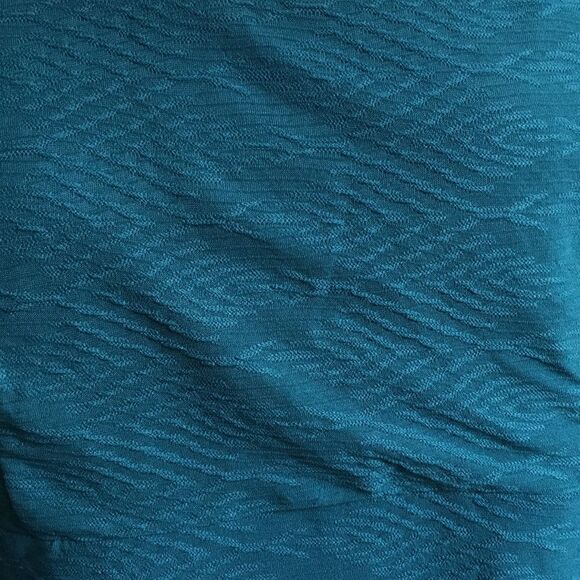 Motherhood Maternity Dress Medium Blue Green - Picture 4 of 5